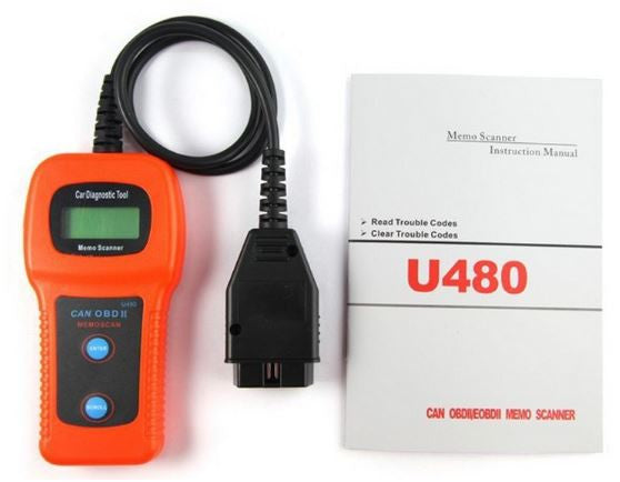 RAM U480 OBD2 Car Diagnostic Scanner Fault Code Reader